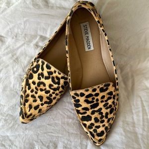 Steve Madden Leopard Print Loafers